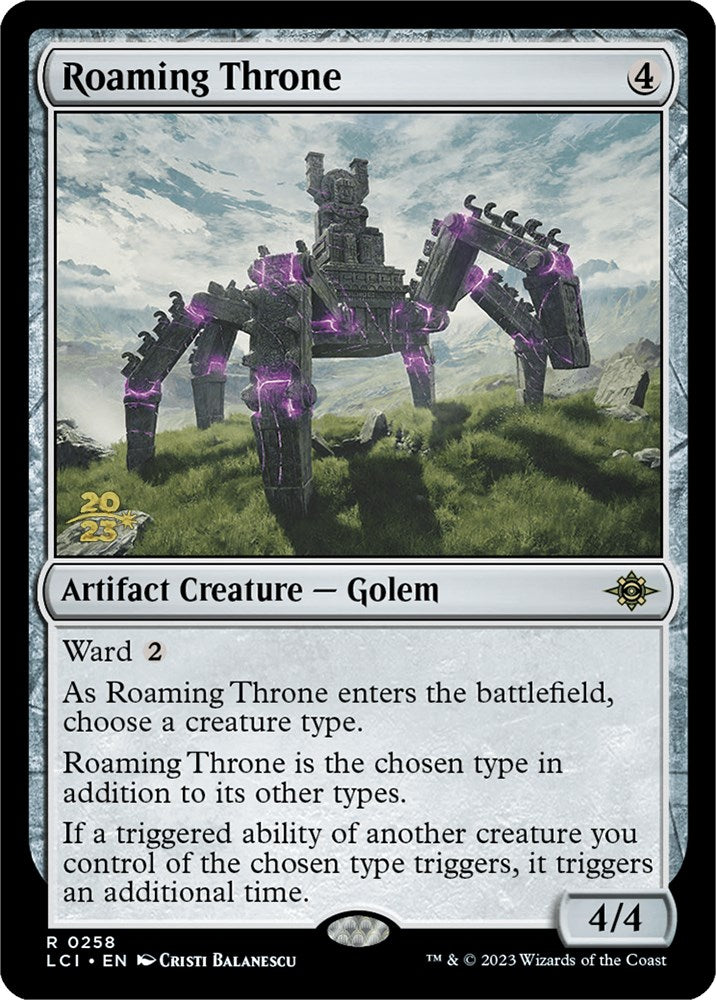 Roaming Throne [The Lost Caverns of Ixalan Prerelease Cards] | Exor Games Summserside