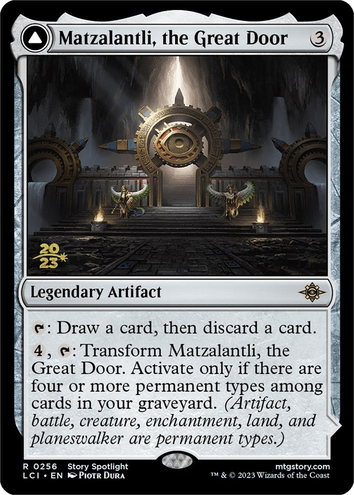 Matzalantli, the Great Door // The Core [The Lost Caverns of Ixalan Prerelease Cards] | Exor Games Summserside