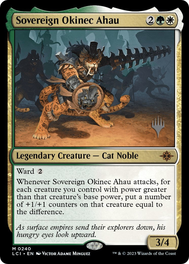 Sovereign Okinec Ahau (Promo Pack) [The Lost Caverns of Ixalan Promos] | Exor Games Summserside