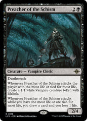 Preacher of the Schism (Promo Pack) [The Lost Caverns of Ixalan Promos] | Exor Games Summserside