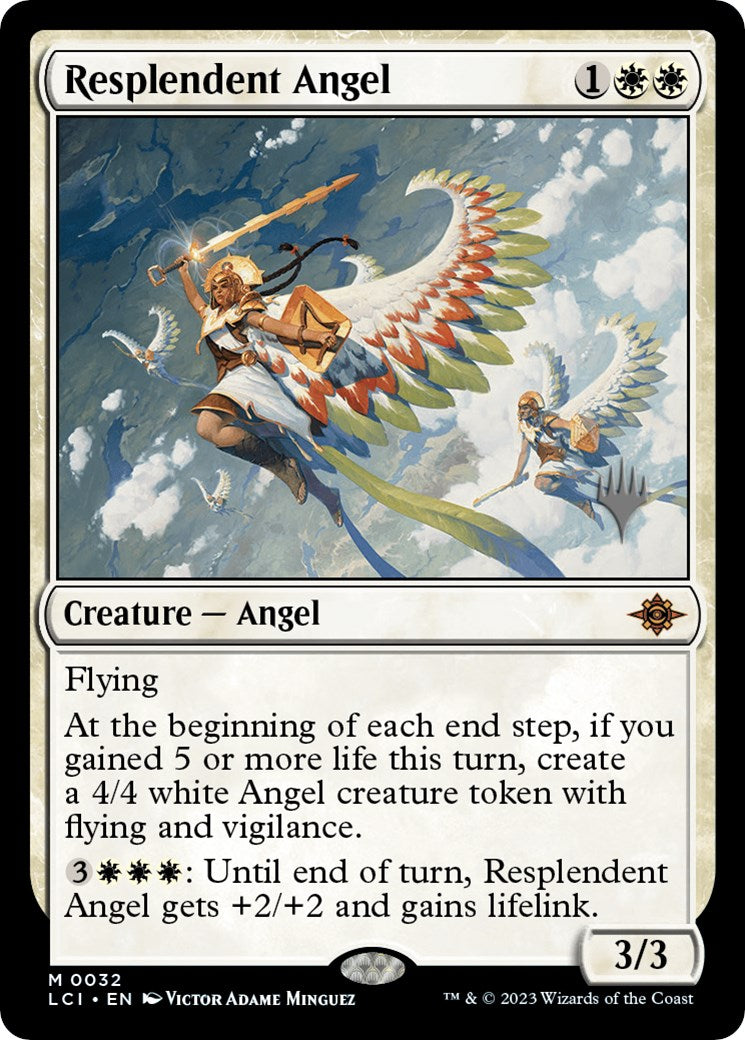 Resplendent Angel (Promo Pack) [The Lost Caverns of Ixalan Promos] | Exor Games Summserside