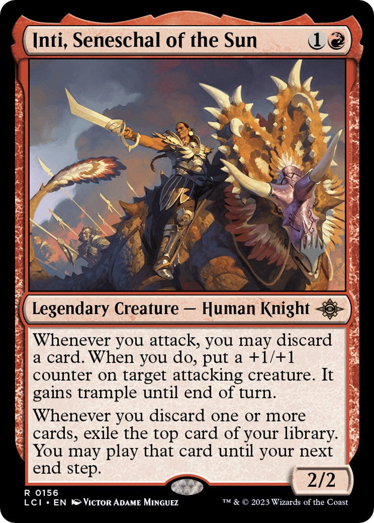 Inti, Seneschal of the Sun (Promo Pack) [The Lost Caverns of Ixalan Promos] | Exor Games Summserside