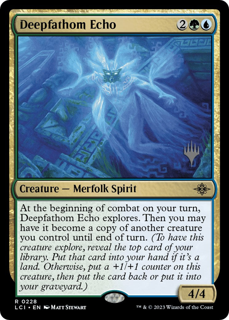 Deepfathom Echo (Promo Pack) [The Lost Caverns of Ixalan Promos] | Exor Games Summserside