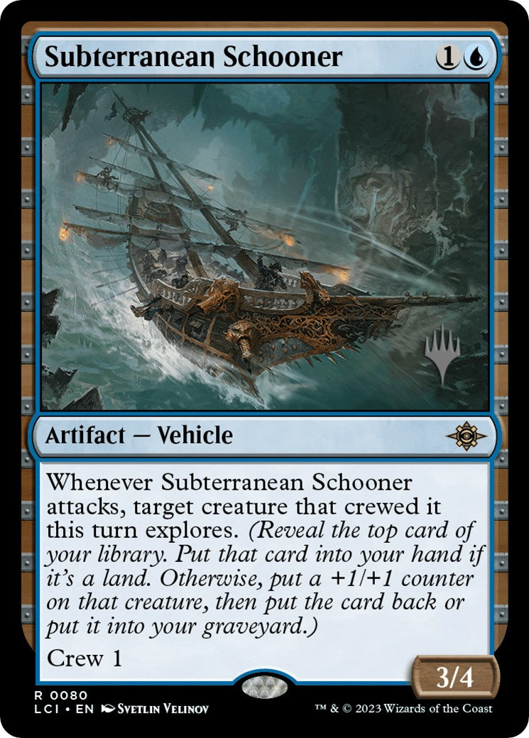 Subterranean Schooner (Promo Pack) [The Lost Caverns of Ixalan Promos] | Exor Games Summserside