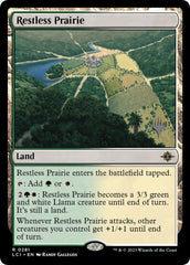 Restless Prairie (Promo Pack) [The Lost Caverns of Ixalan Promos] | Exor Games Summserside