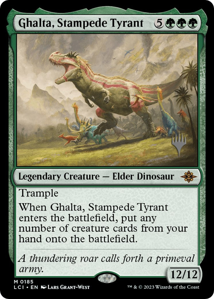 Ghalta, Stampede Tyrant (Promo Pack) [The Lost Caverns of Ixalan Promos] | Exor Games Summserside