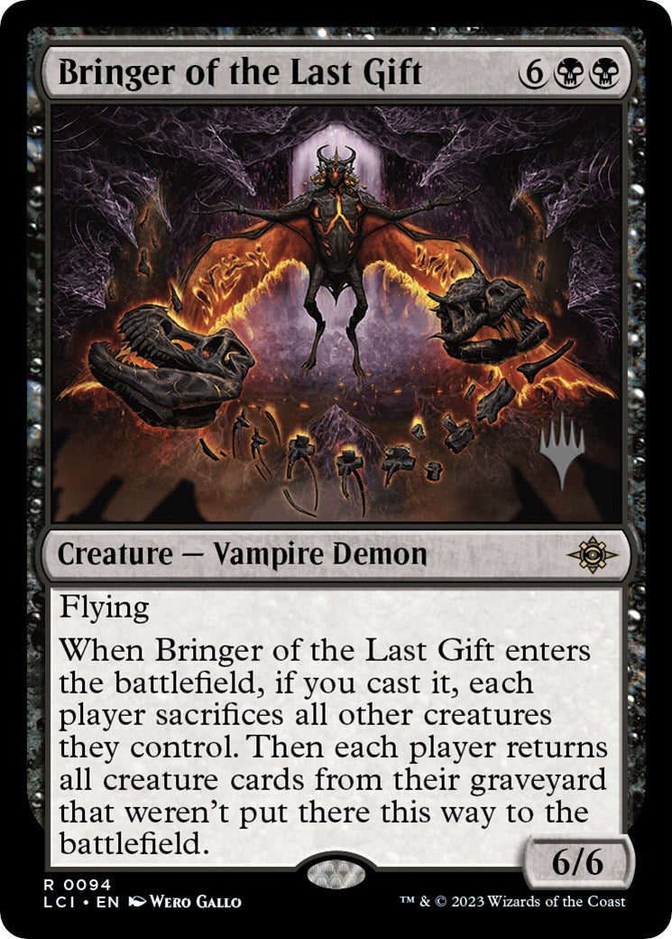 Bringer of the Last Gift (Promo Pack) [The Lost Caverns of Ixalan Promos] | Exor Games Summserside