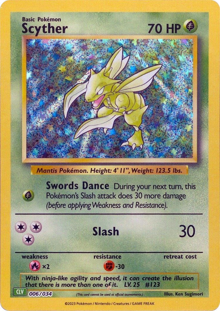 Scyther [Trading Card Game Classic] | Exor Games Summserside