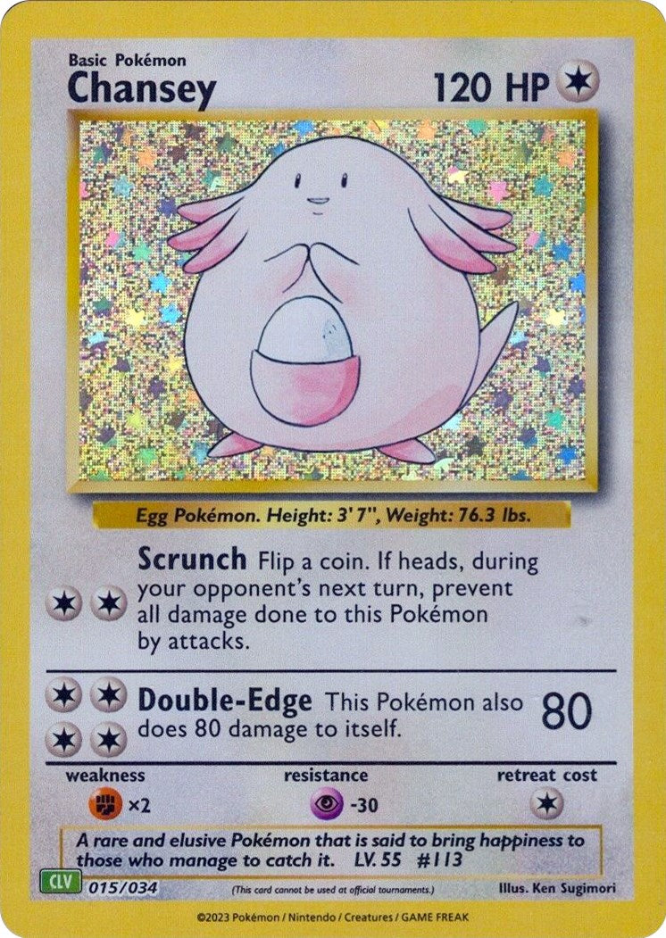 Chansey [Trading Card Game Classic] | Exor Games Summserside