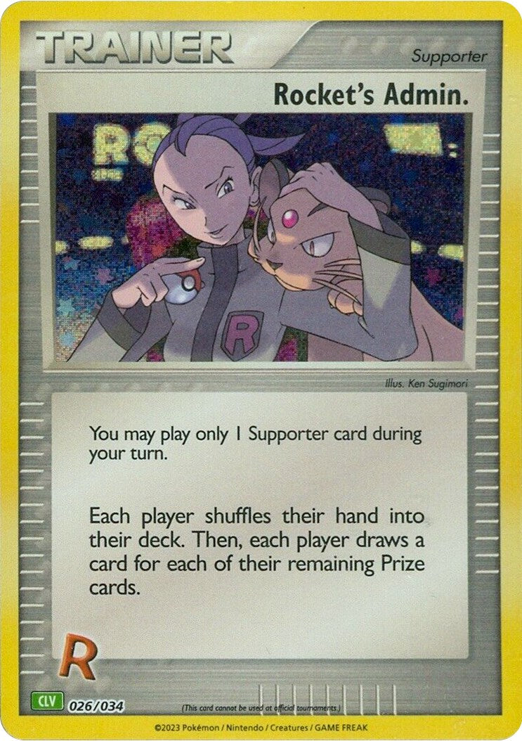 Rocket's Admin. (CLV) [Trading Card Game Classic] | Exor Games Summserside