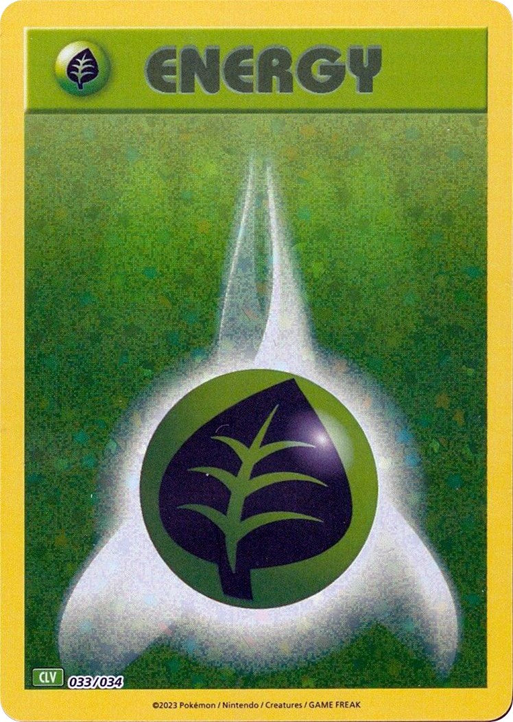 Basic Grass Energy [Trading Card Game Classic] | Exor Games Summserside