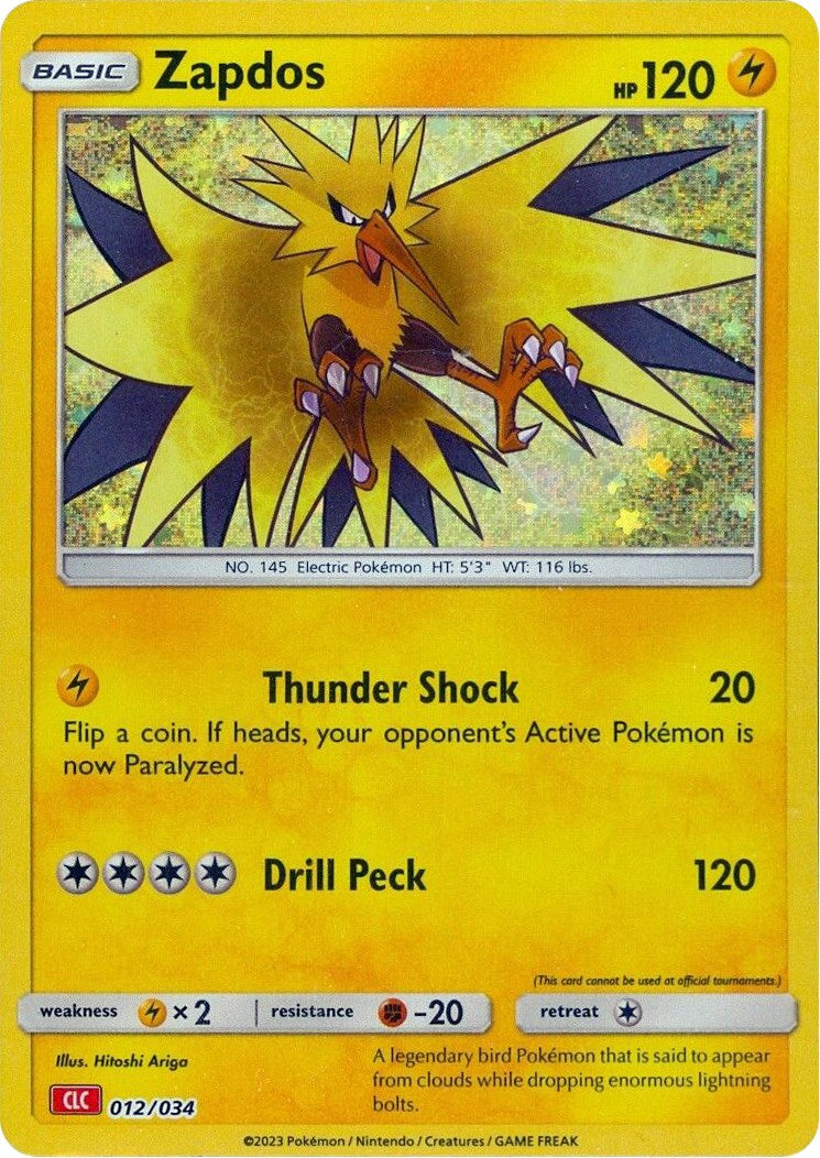 Zapdos [Trading Card Game Classic] | Exor Games Summserside