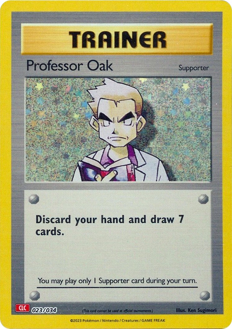 Professor Oak (CLC) [Trading Card Game Classic] | Exor Games Summserside