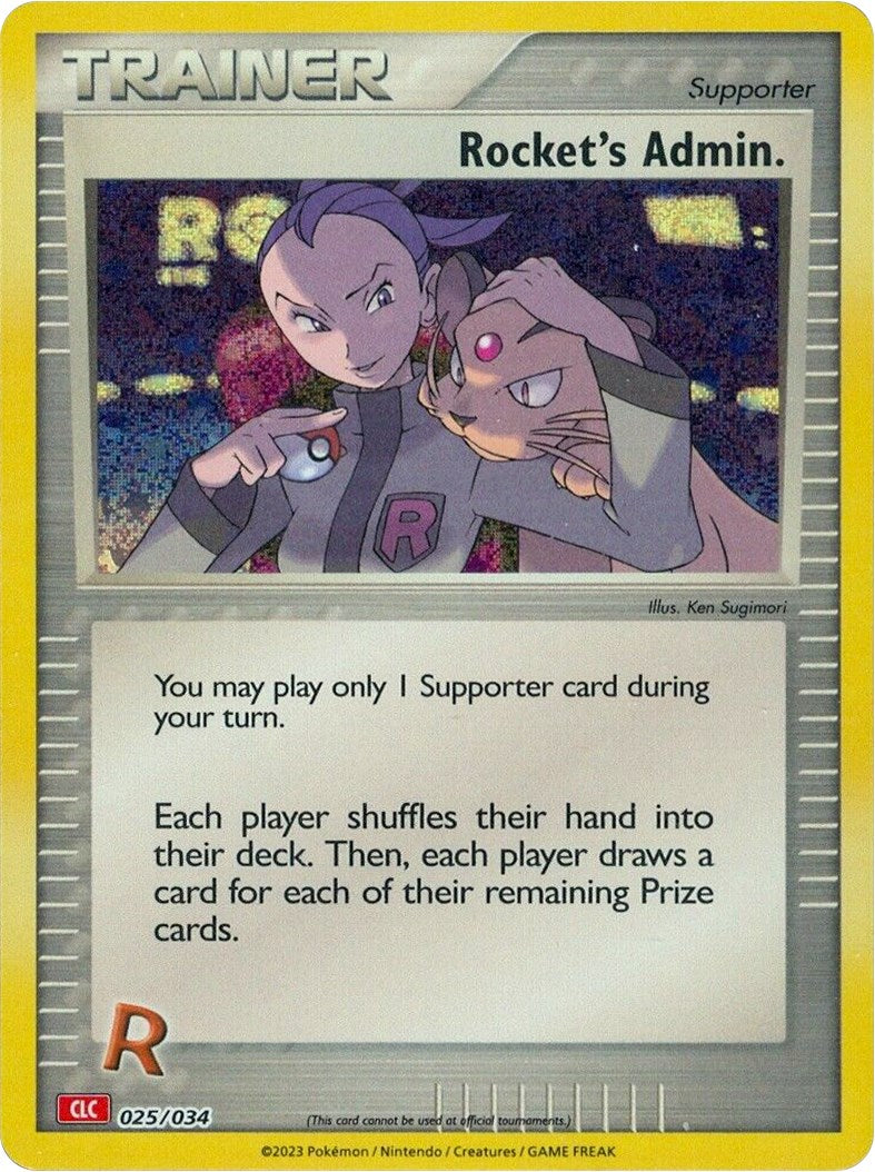 Rocket's Admin. (CLC) [Trading Card Game Classic] | Exor Games Summserside