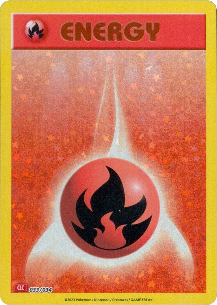 Basic Fire Energy [Trading Card Game Classic] | Exor Games Summserside