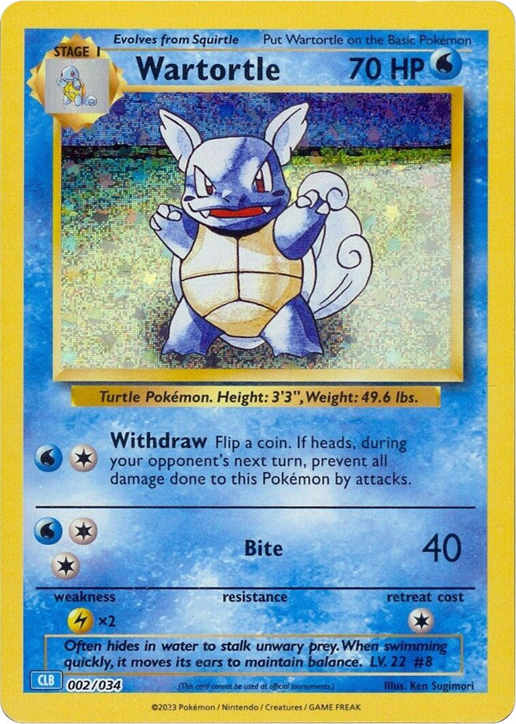 Wartortle [Trading Card Game Classic] | Exor Games Summserside