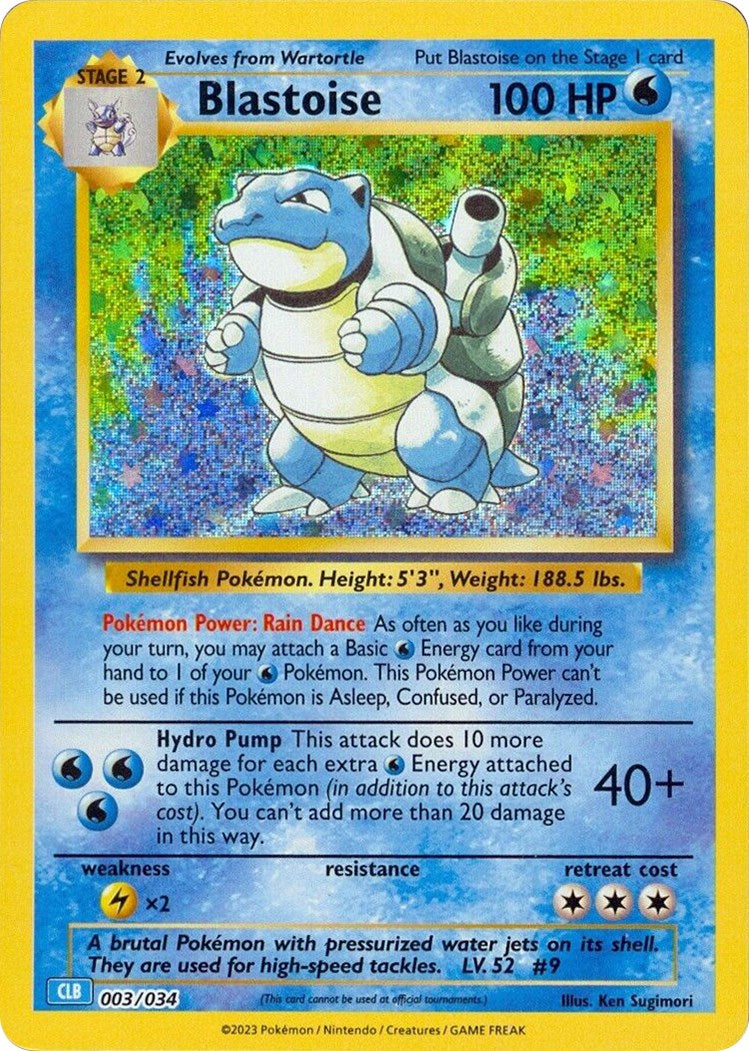 Blastoise [Trading Card Game Classic] | Exor Games Summserside