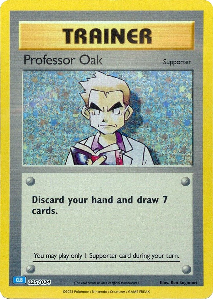 Professor Oak (CLB) [Trading Card Game Classic] | Exor Games Summserside