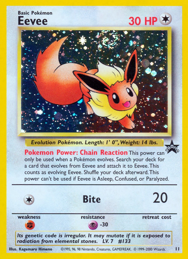 Eevee (11) [Wizards of the Coast: Black Star Promos] | Exor Games Summserside