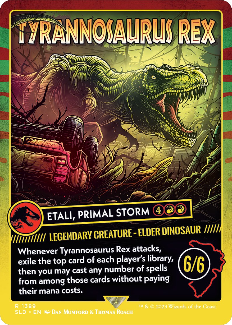 Tyrannosaurus Rex - Etali, Primal Storm [Secret Lair Drop Series] | Exor Games Summserside