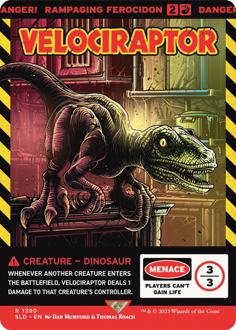 Velociraptor - Rampaging Ferocidon [Secret Lair Drop Series] | Exor Games Summserside