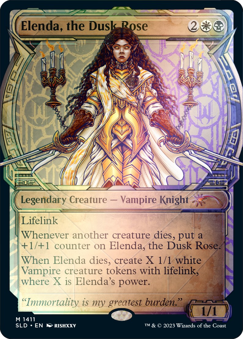 Elenda, the Dusk Rose (Rainbow Foil) [Secret Lair Drop Series] | Exor Games Summserside