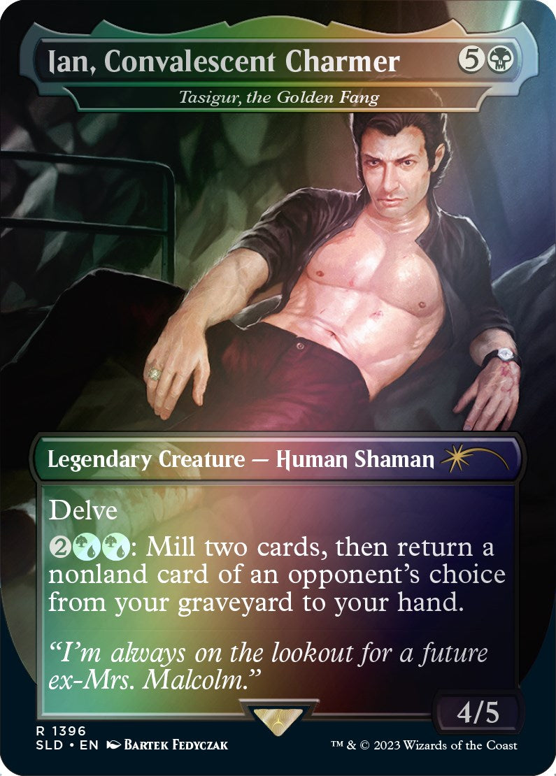 Ian, Convalescent Charmer - Tasigur, the Golden Fang (Rainbow Foil) [Secret Lair Drop Series] | Exor Games Summserside
