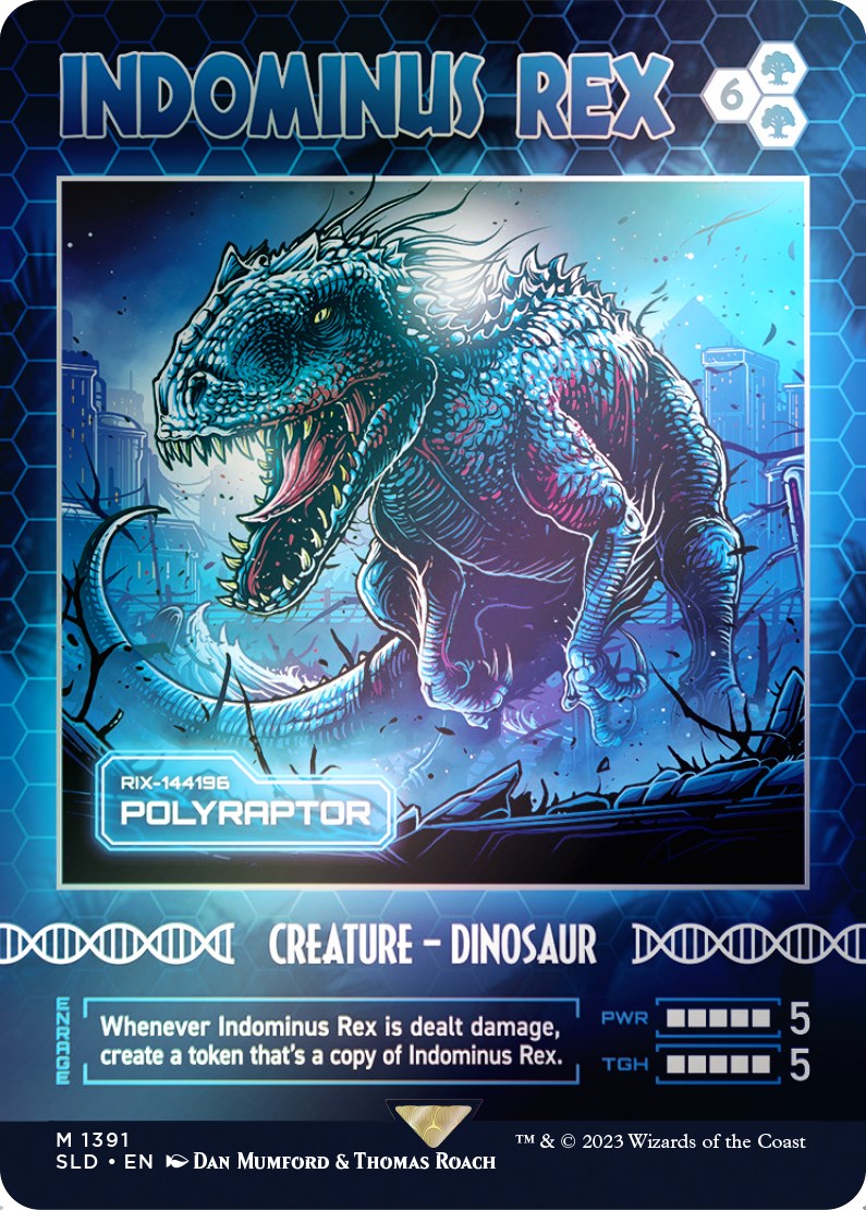 Indominus Rex - Polyraptor (Rainbow Foil) [Secret Lair Drop Series] | Exor Games Summserside