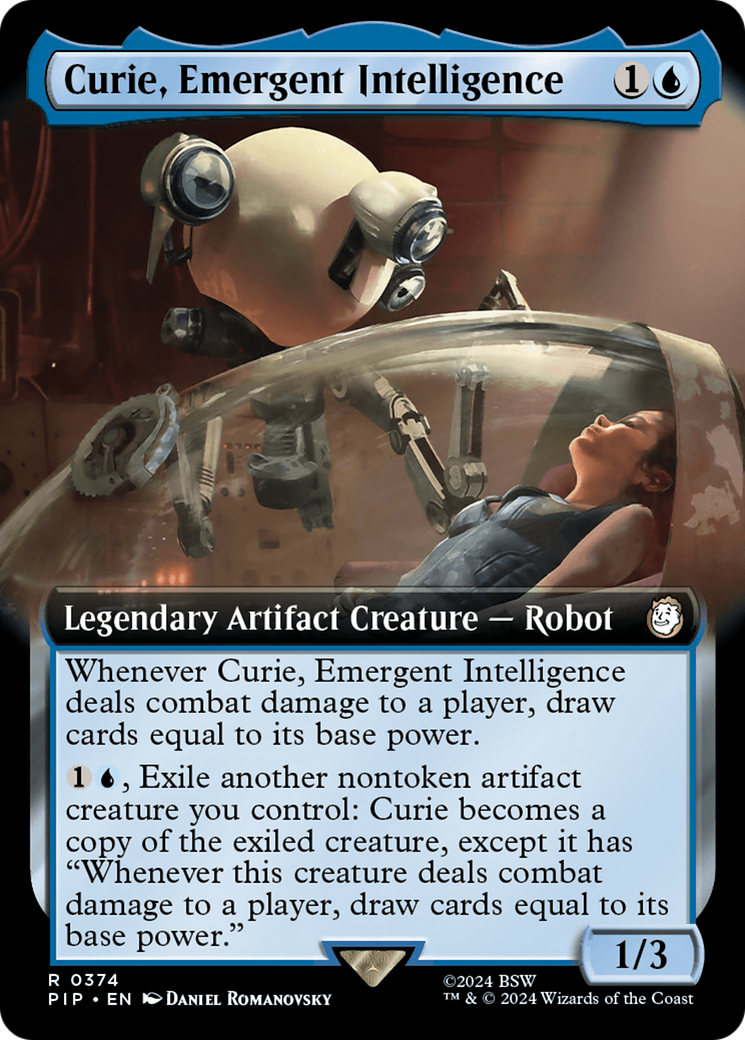 Curie, Emergent Intelligence (Extended Art) [Fallout] | Exor Games Summserside