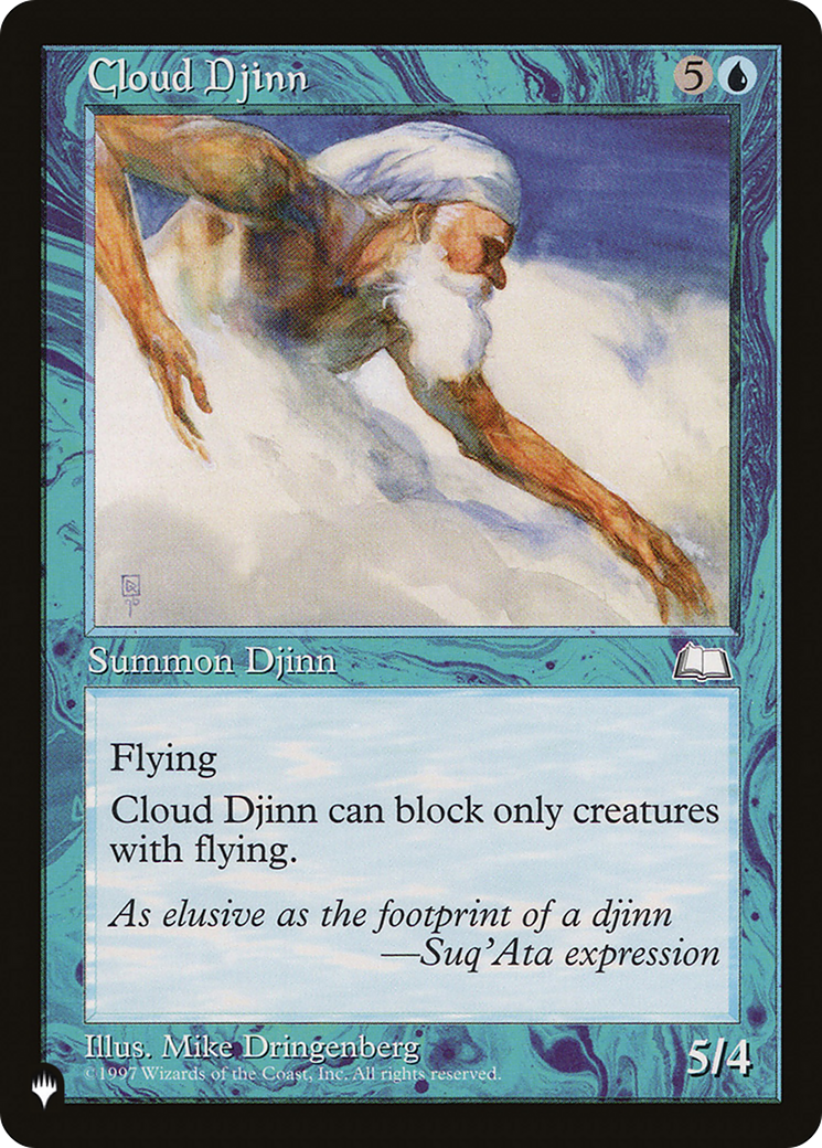 Cloud Djinn [The List Reprints] | Exor Games Summserside