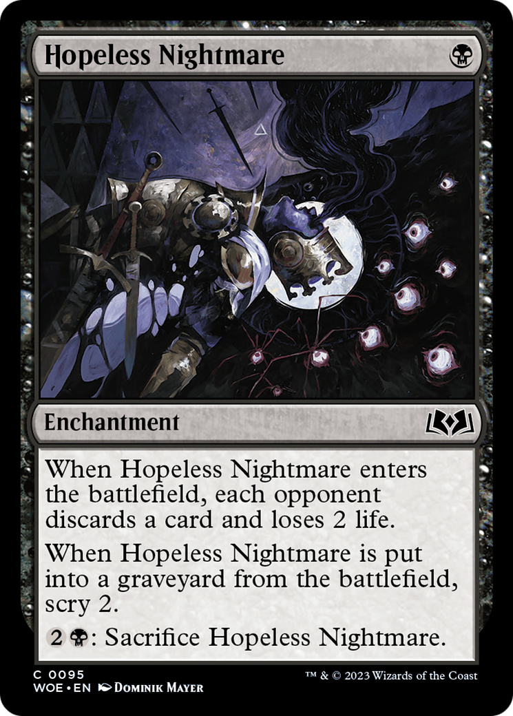 Hopeless Nightmare [Wilds of Eldraine] | Exor Games Summserside