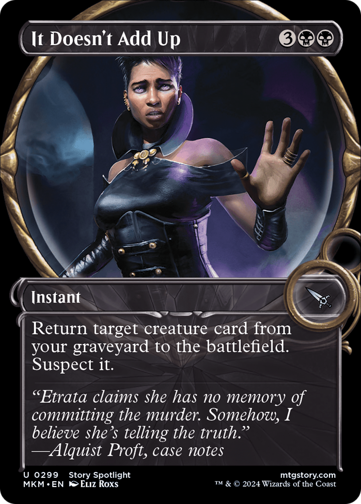 It Doesn't Add Up (Showcase) [Murders at Karlov Manor] | Exor Games Summserside