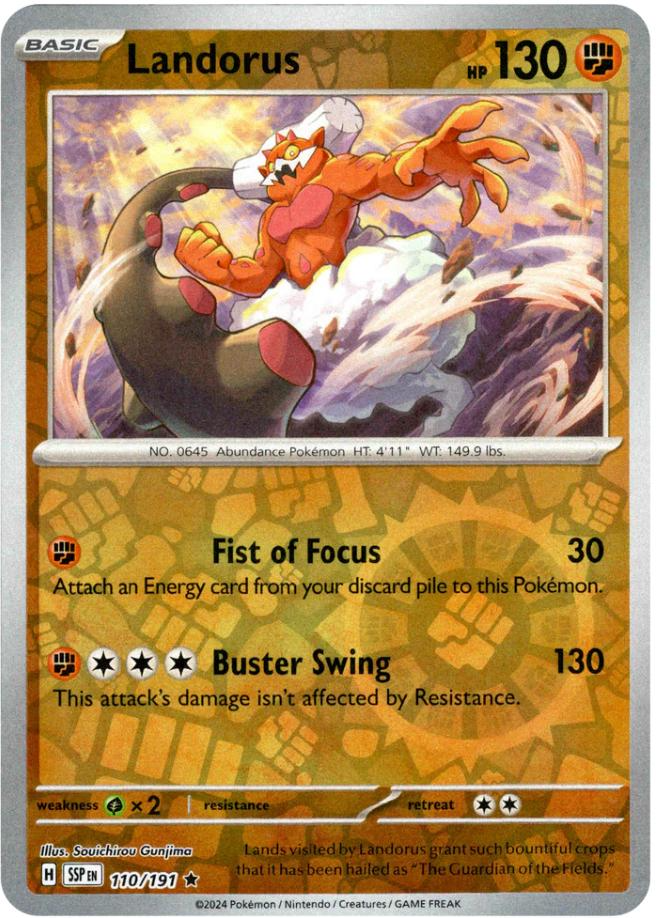 Landorus (110/191) [Scarlet & Violet: Surging Sparks] | Exor Games Summserside