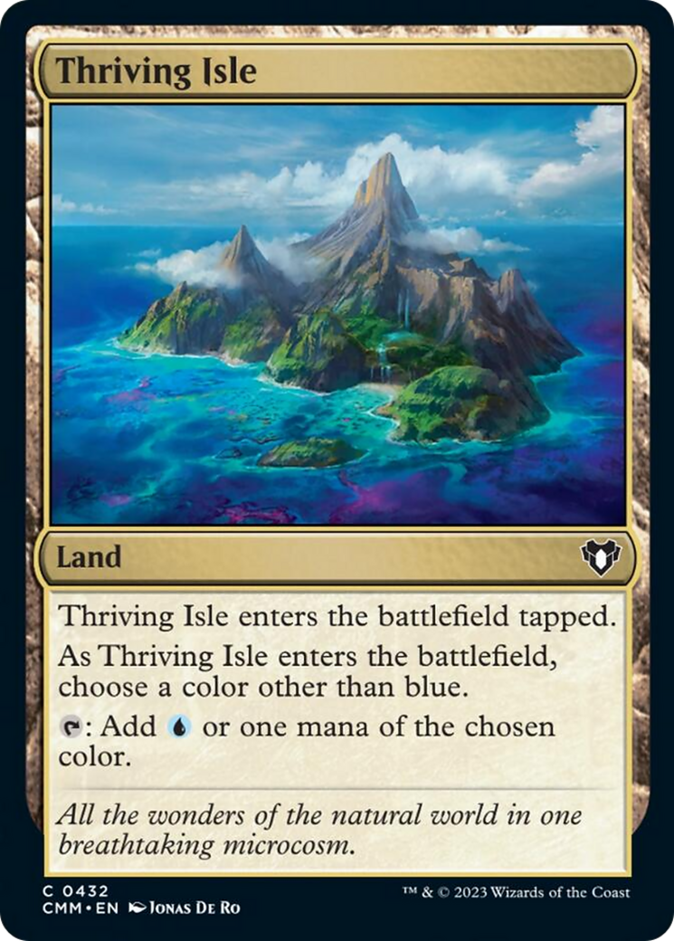 Thriving Isle [Commander Masters] | Exor Games Summserside