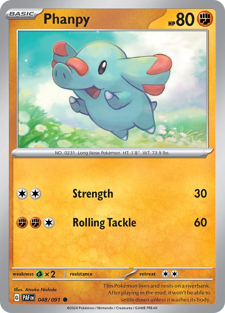 Phanpy (048/091) [Scarlet & Violet: Paldean Fates] | Exor Games Summserside