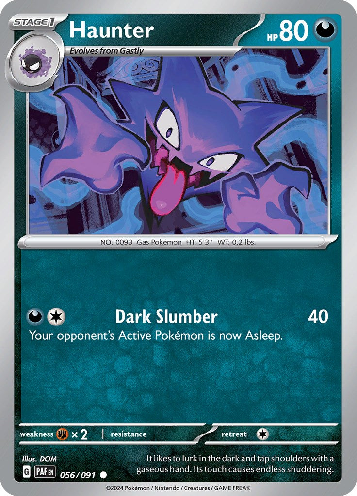 Haunter (056/091) [Scarlet & Violet: Paldean Fates] | Exor Games Summserside