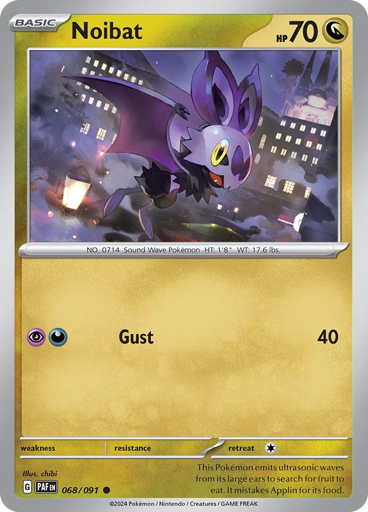 Noibat (068/091) [Scarlet & Violet: Paldean Fates] | Exor Games Summserside