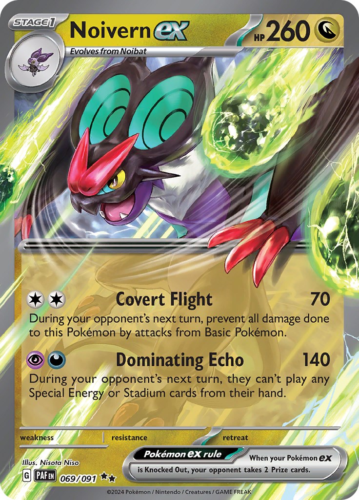 Noivern ex (069/091) [Scarlet & Violet: Paldean Fates] | Exor Games Summserside