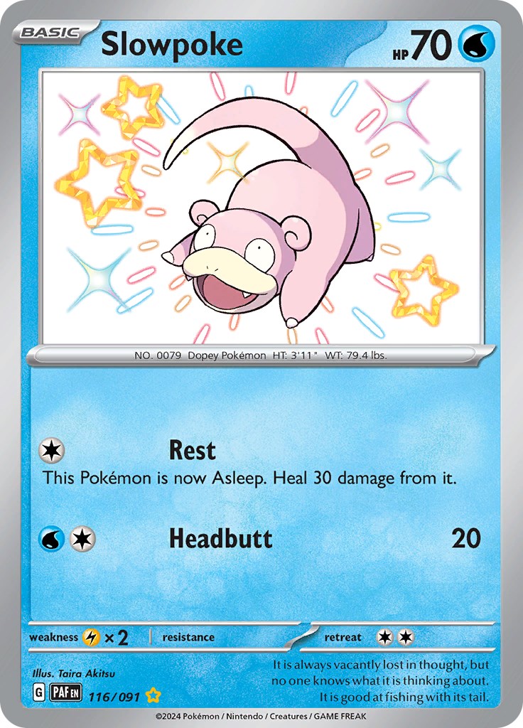 Slowpoke (116/091) [Scarlet & Violet: Paldean Fates] | Exor Games Summserside