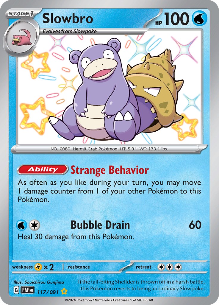 Slowbro (117/091) [Scarlet & Violet: Paldean Fates] | Exor Games Summserside