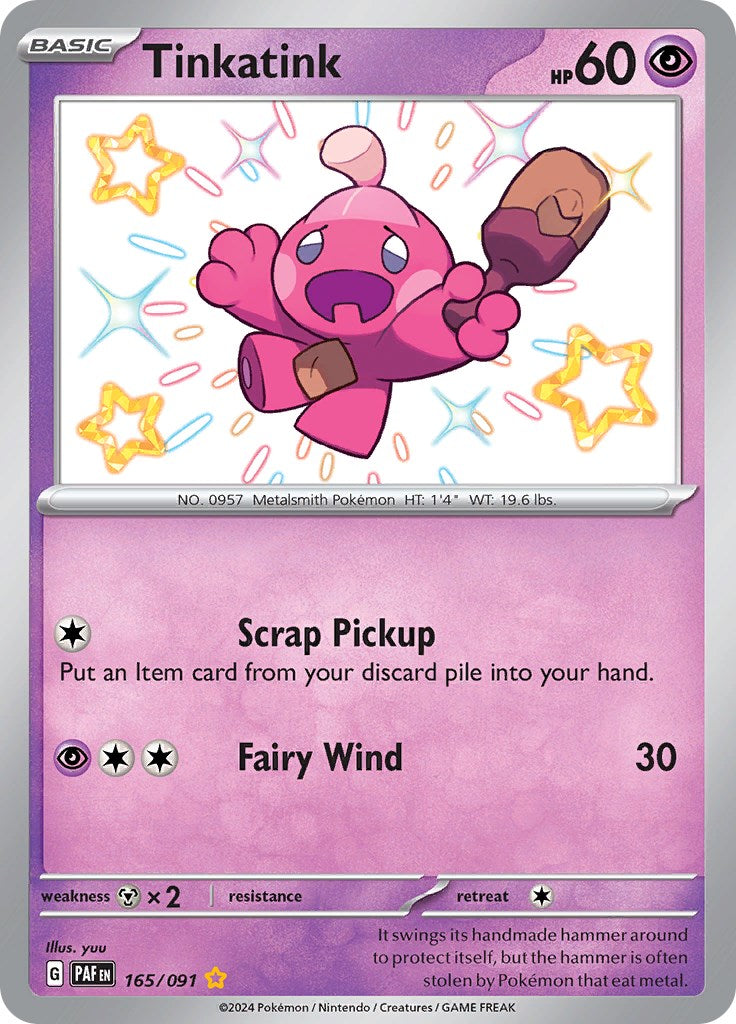 Tinkatink (165/091) [Scarlet & Violet: Paldean Fates] | Exor Games Summserside