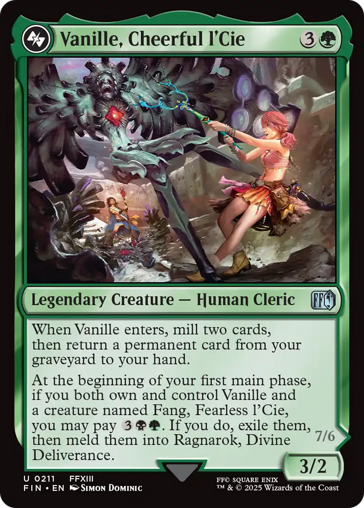 Vanille, Cheerful l'Cie // Ragnarok, Divine Deliverance [FINAL FANTASY] | Exor Games Summserside