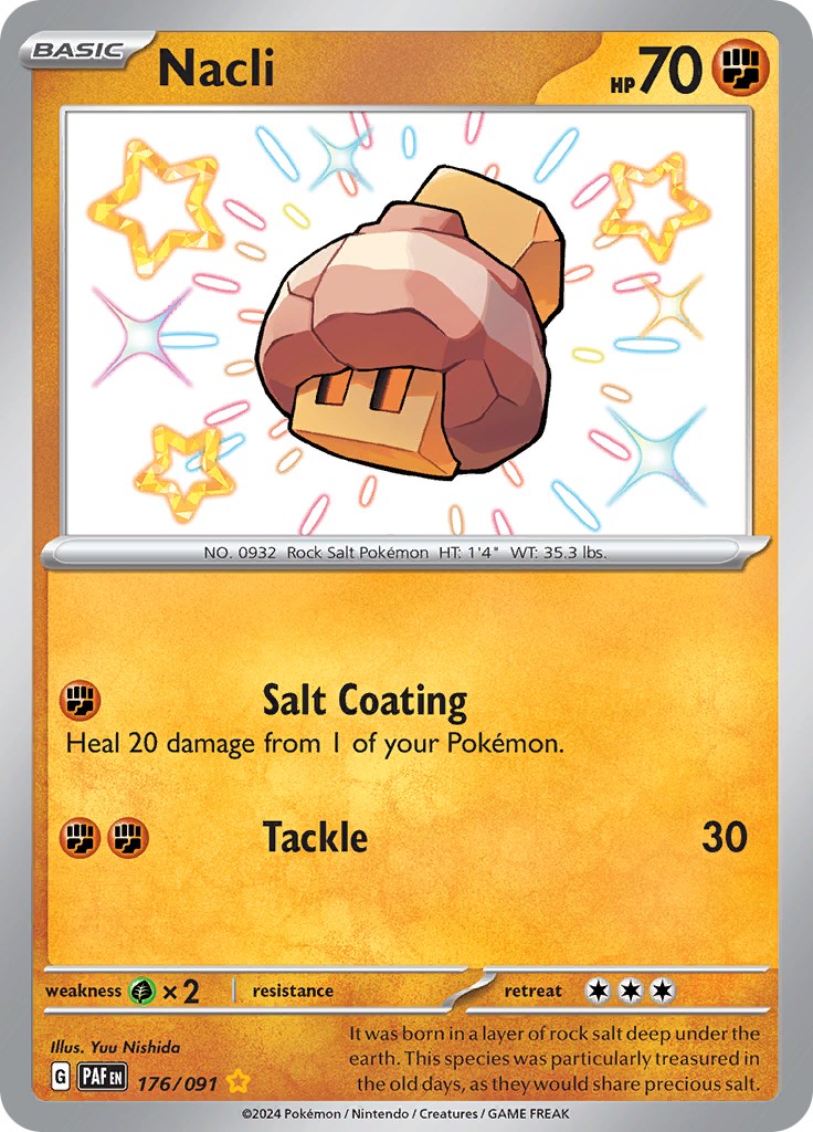 Nacli (176/091) [Scarlet & Violet: Paldean Fates] | Exor Games Summserside