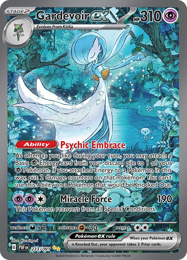 Gardevoir ex (233/091) [Scarlet & Violet: Paldean Fates] | Exor Games Summserside