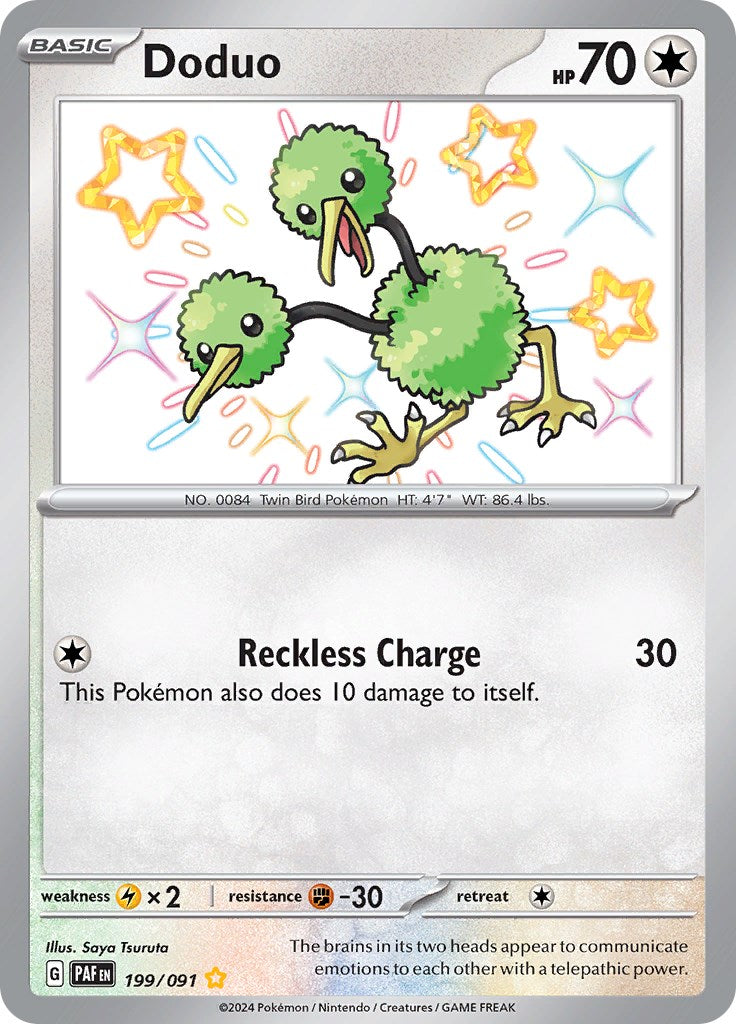 Doduo (199/091) [Scarlet & Violet: Paldean Fates] | Exor Games Summserside