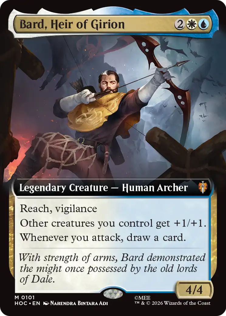 Bard, Heir of Girion (Extended Art) [The Hobbit: Eternal-Legal] | Exor Games Summserside