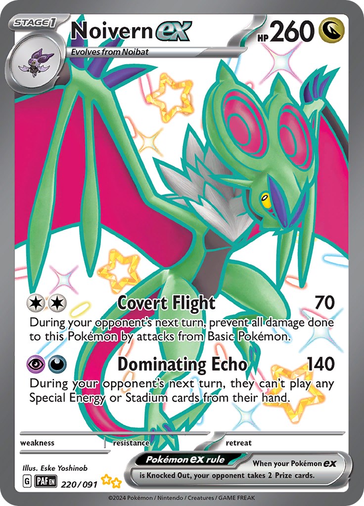 Noivern ex (220/091) [Scarlet & Violet: Paldean Fates] | Exor Games Summserside