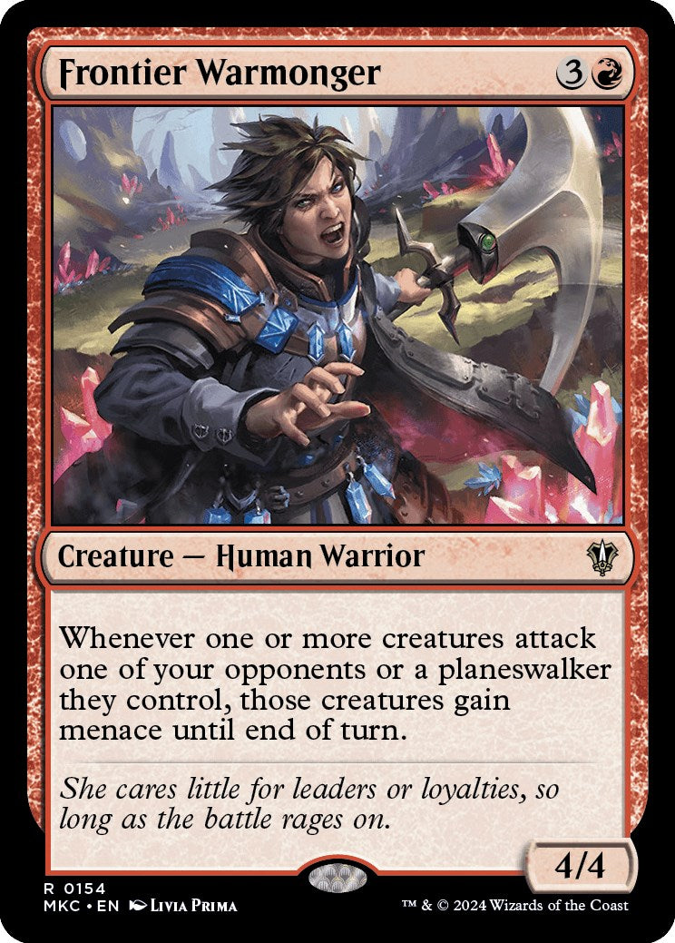 Frontier Warmonger [Murders at Karlov Manor Commander] | Exor Games Summserside