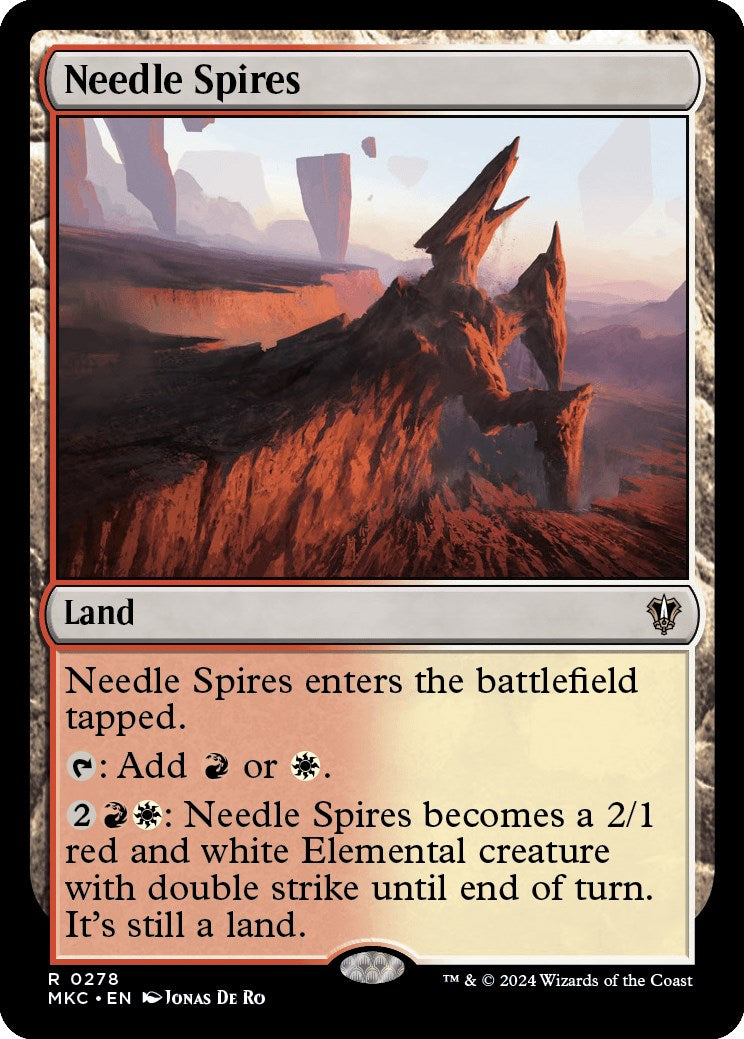 Needle Spires [Murders at Karlov Manor Commander] | Exor Games Summserside