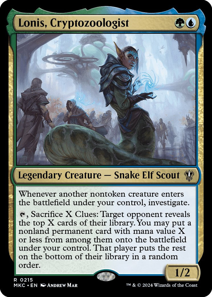 Lonis, Cryptozoologist [Murders at Karlov Manor Commander] | Exor Games Summserside